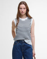 Emberly Striped Sweater Vest