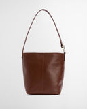 Cedar Leather Bucket Bag