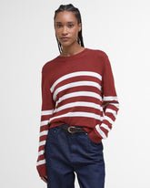 Demi Striped Crew Neck Jumper