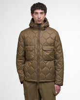 Re-Engineered Hooded Spey Quilted Jacket