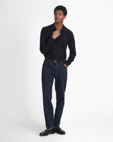 Washed Stretch Regular Trousers
