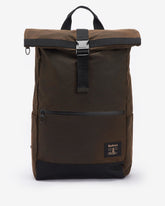Field Roll-Top Waxed Backpack