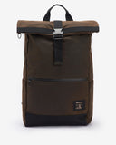 Field Roll-Top Waxed Backpack