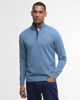 Cotton Half-Zip Jumper