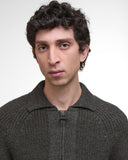 Garthman Knitted Zip-Up Jumper