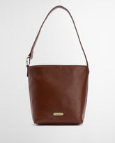Cedar Leather Bucket Bag