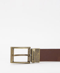Reversible Tartan Leather Belt