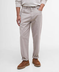 Washed Stretch Regular Trousers