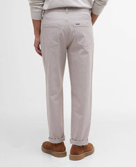 Washed Stretch Regular Trousers