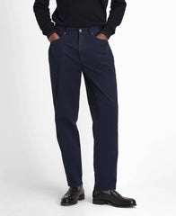 Washed Stretch Regular Trousers