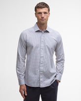 Carlton Tattersall Tailored Long-Sleeved Shirt