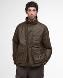 Re-Engineered Utility Bedale Waxed Jacket