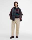 Paul Smith loves Barbour Striped Oversized Bedale Waxed Jacket