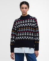 Larisa Fair Isle High-Neck Jumper
