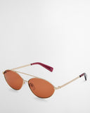 Oval Aviator Sunglasses