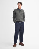 Cotton Half-Zip Jumper