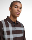 Blaine Tartan Long-Sleeved Polo Shirt