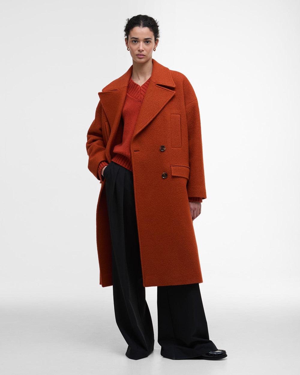 Blyth Double Breasted Wool Coat