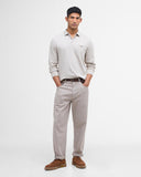 Washed Stretch Regular Trousers