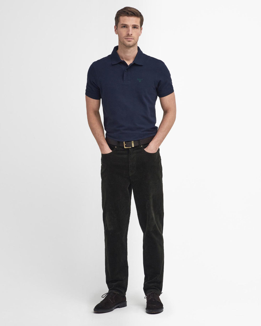 Stretch Cord Regular Trousers