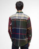 Patchwork Oversized Tartan Shirt