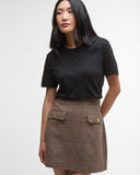 Sophia Wool Mini Skirt