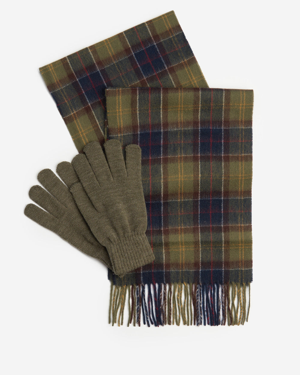 Tartan Scarf & Glove Gift Set