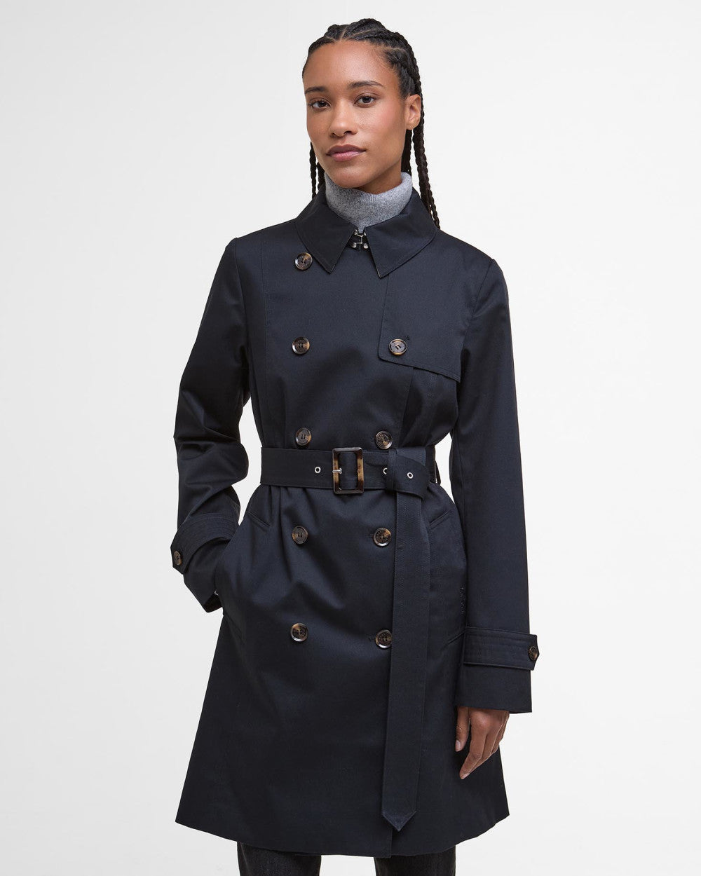Short Greta Showerproof Trench Coat