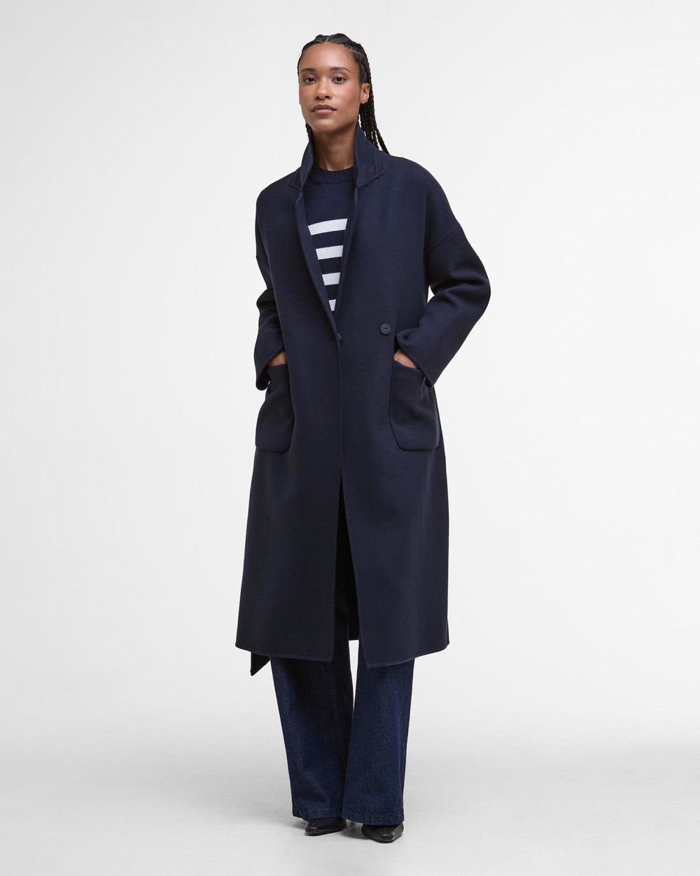 Rachel Wool Wrap Coat