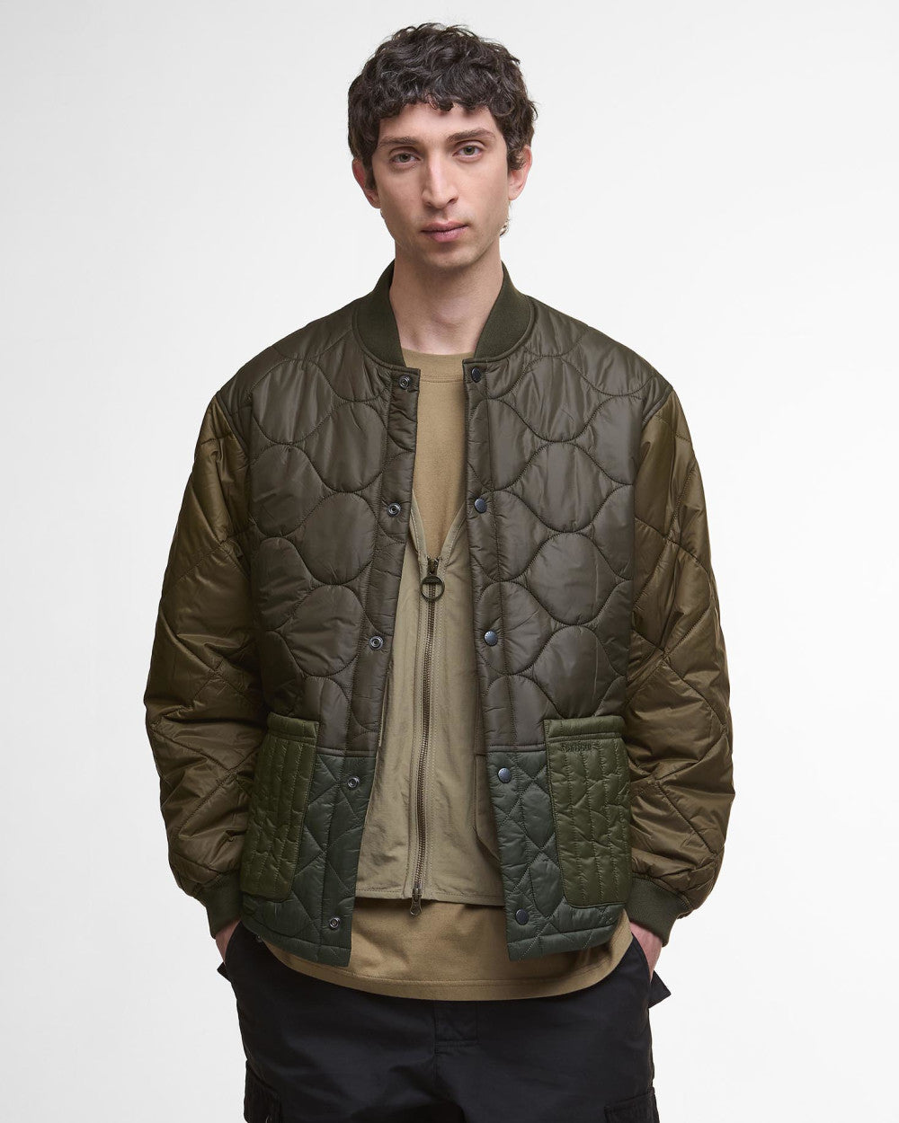 Cording Quilted Jacket
