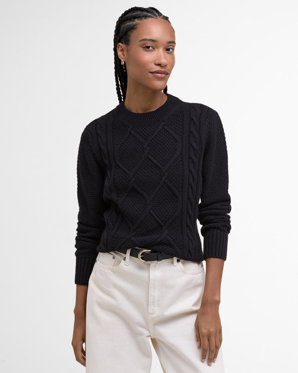 Burne Argyle Crew Neck Jumper