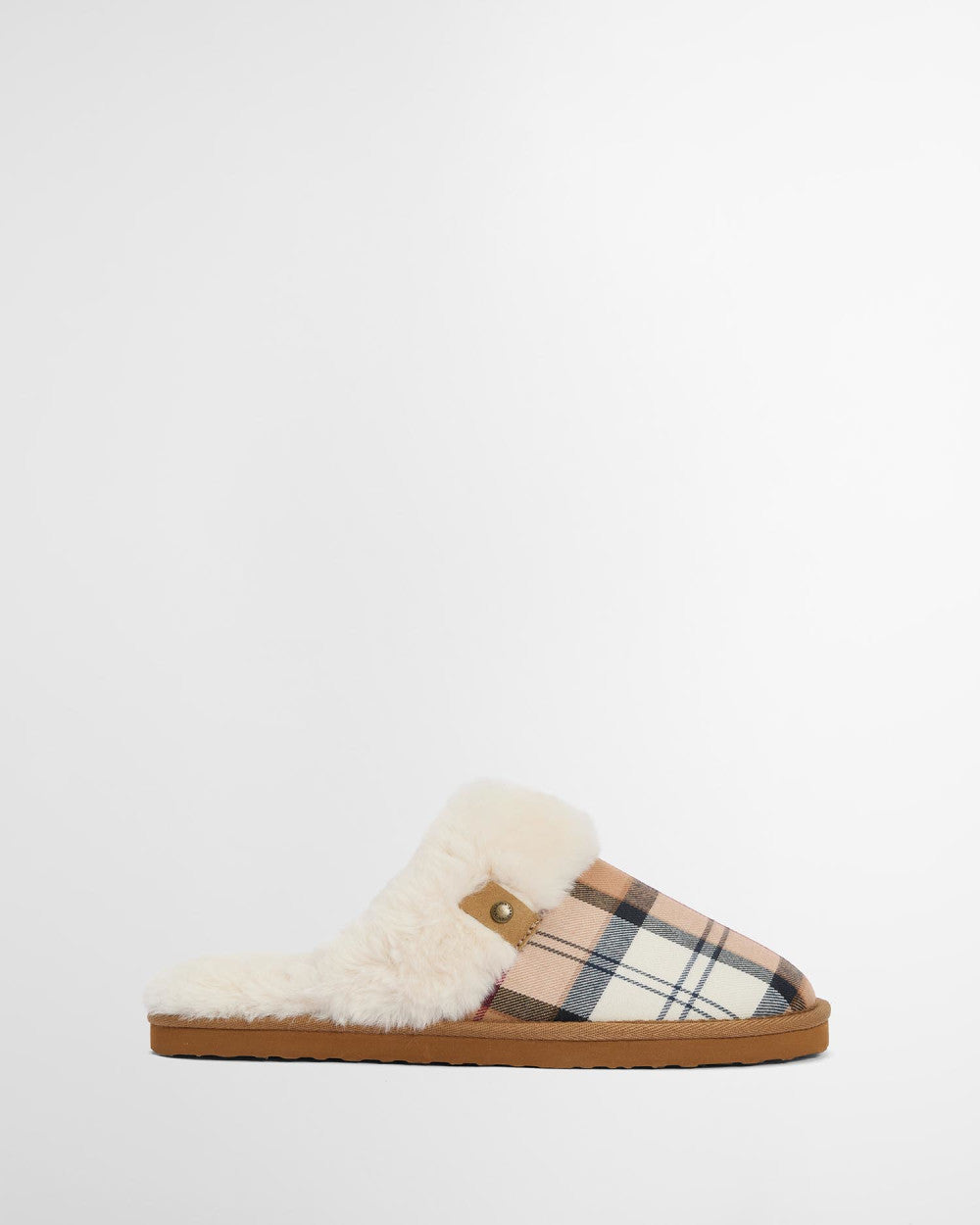 Claudia Tartan Mule Slippers
