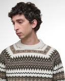Hase Fair Isle Crew Neck Jumper