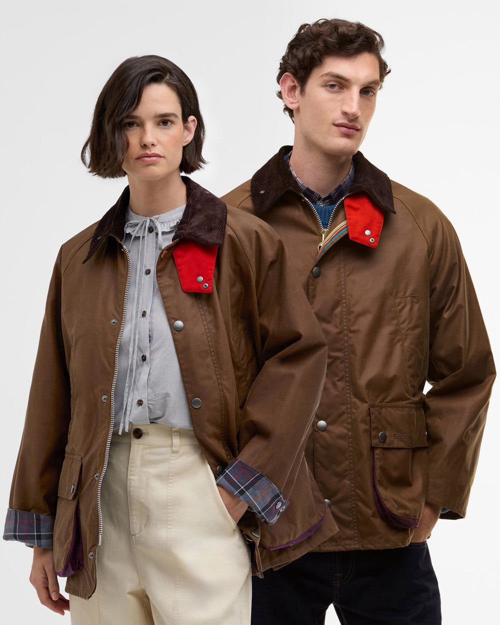 Paul Smith loves Barbour Oversized Bedale Waxed Jacket