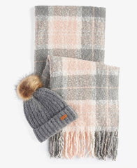 Saltburn Beanie & Tartan Scarf Gift Set