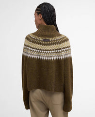 Lorrie Fair Isle Roll-Neck Jumper