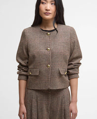 Corina Collarless Tailored Jacket