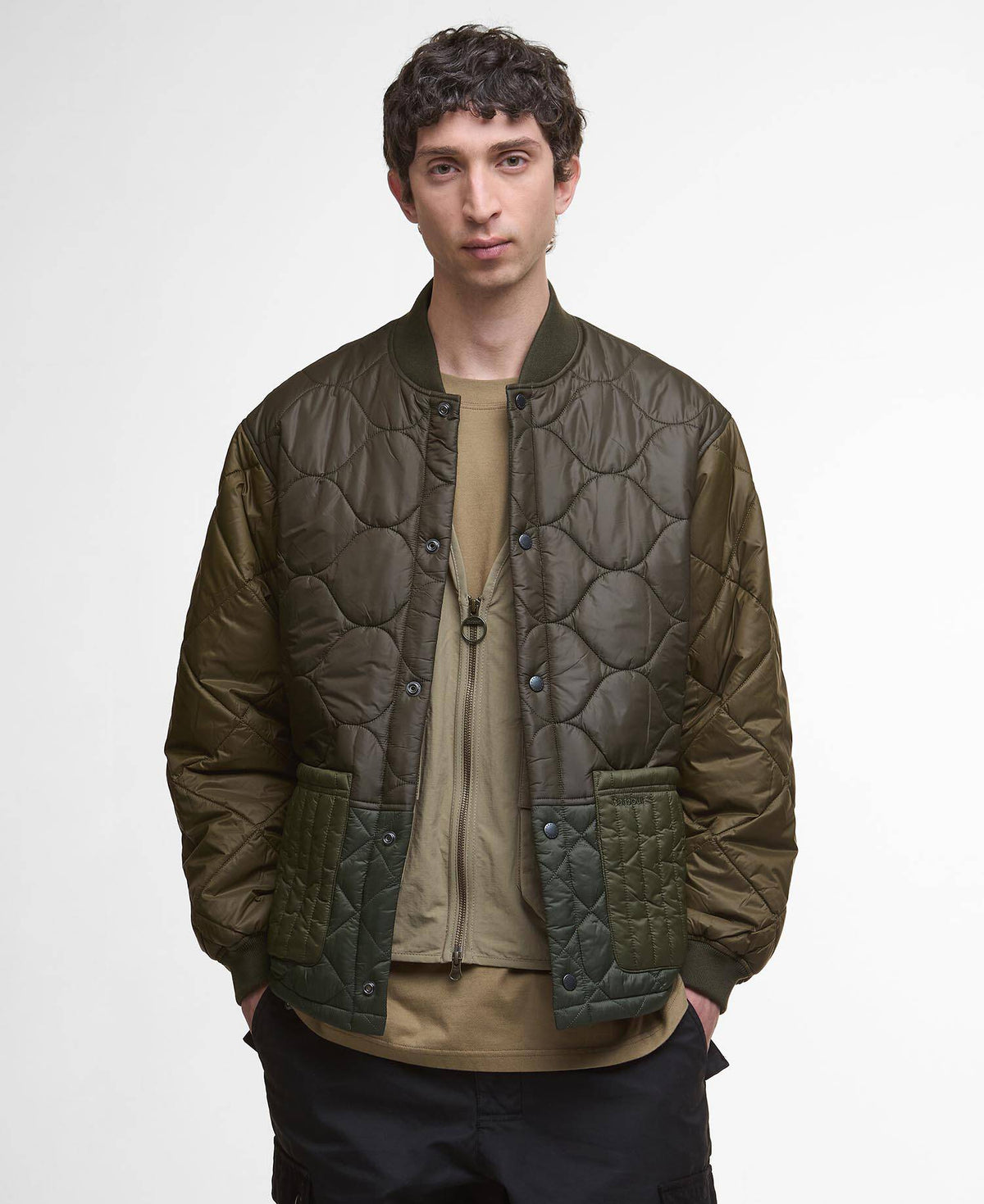 Cording Quilted Jacket