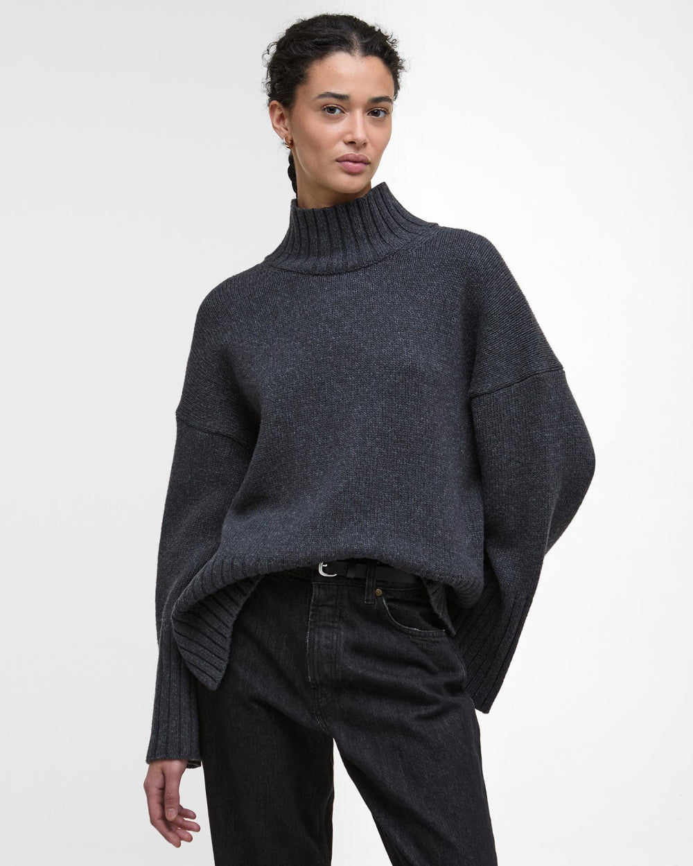 Serena High-Neck Jumper