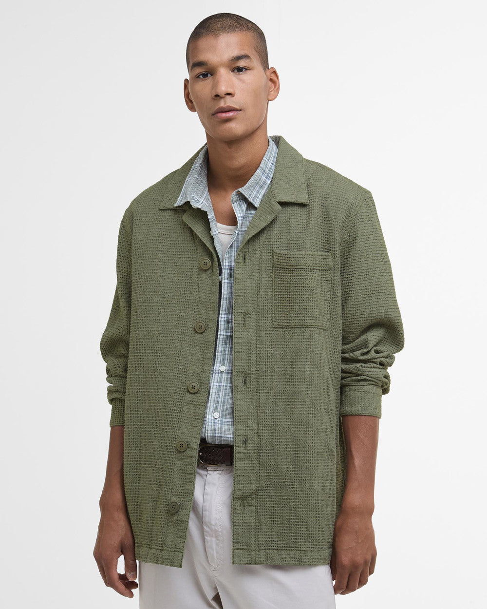 Sandwood Waffle Overshirt