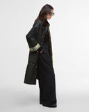Milda Waxed Trench Coat