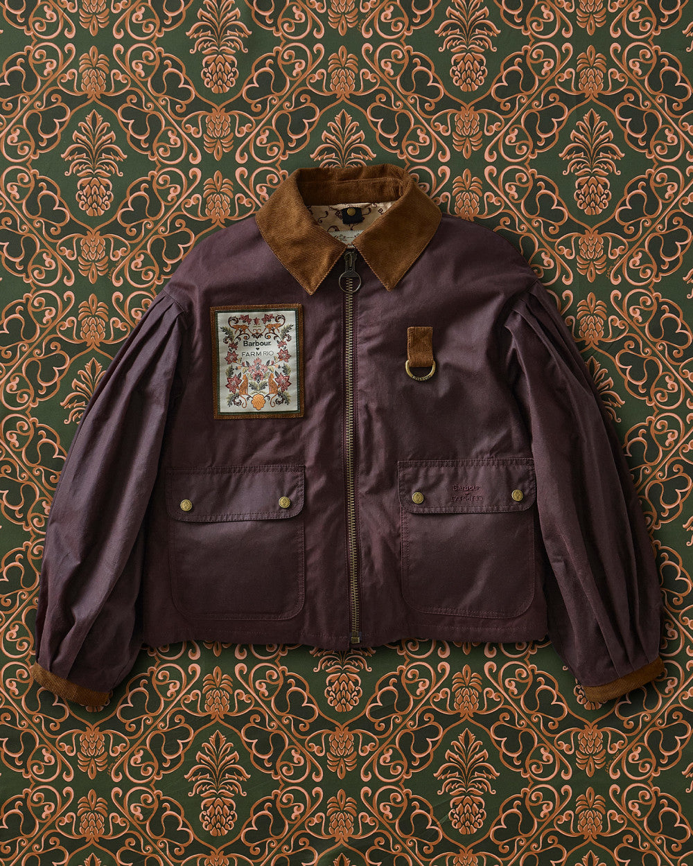 Barbour FARM Rio Thais Waxed Jacket